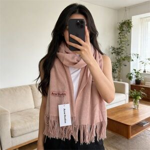 Acne Pink Scarf